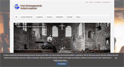 Desktop Screenshot of ecclesia-laupheim.de